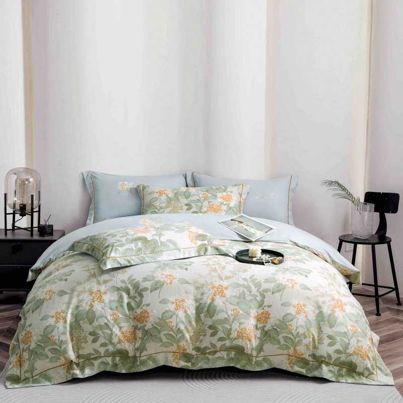Lenjerie de pat LUX la cutie 6 piese elastic cod produs LUX26