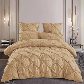 Set Lenjerie pliu uni 6 piese cu elastic COD NH09