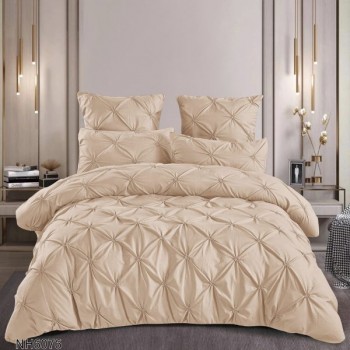 Set Lenjerie pliu uni 6 piese cu elastic COD NH10