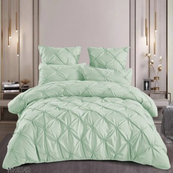 Set Lenjerie pliu uni 6 piese cu elastic COD NH20