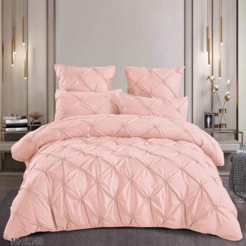 Set Lenjerie pliu uni 6 piese cu elastic COD NH21