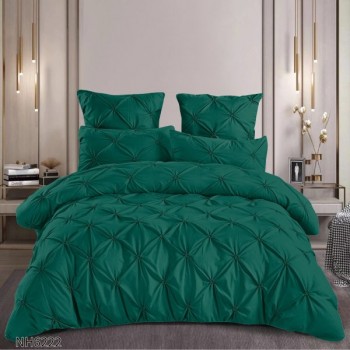 Set Lenjerie pliu uni 6 piese cu elastic COD NH04