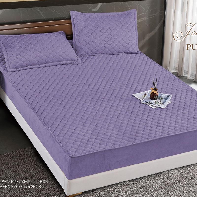 Husa topper cu elastic 160x200 COD TOP05