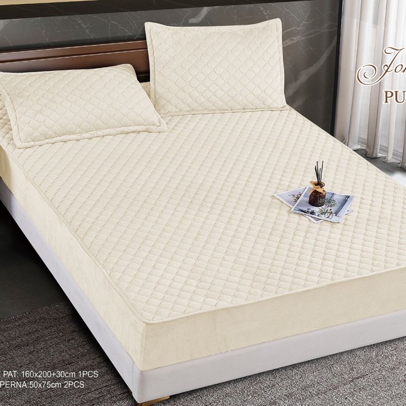 Husa topper cu elastic 160x200 COD TOP07