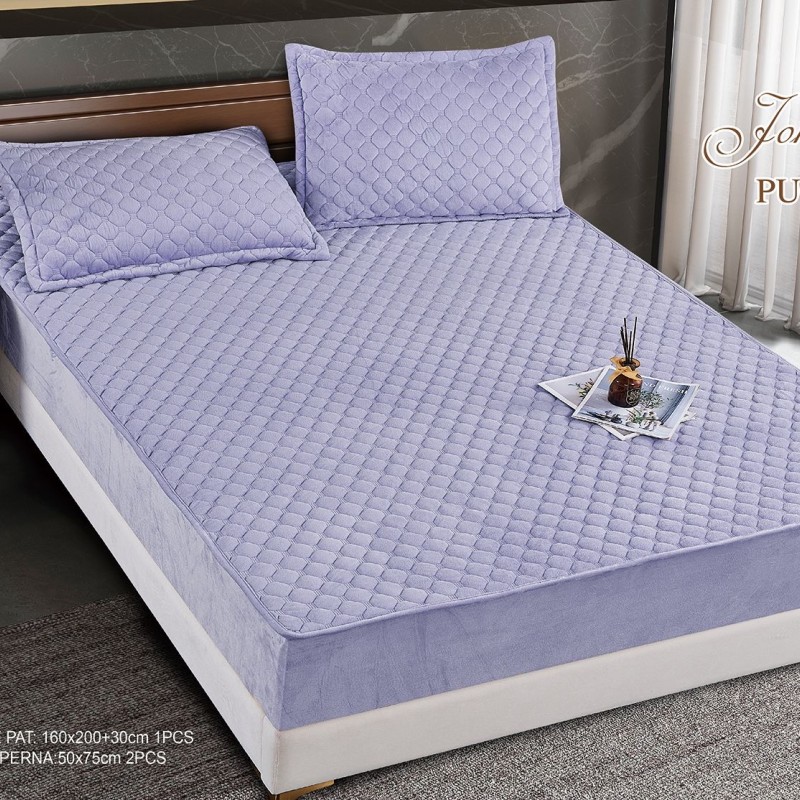 Husa topper cu elastic 160x200 COD TOP13