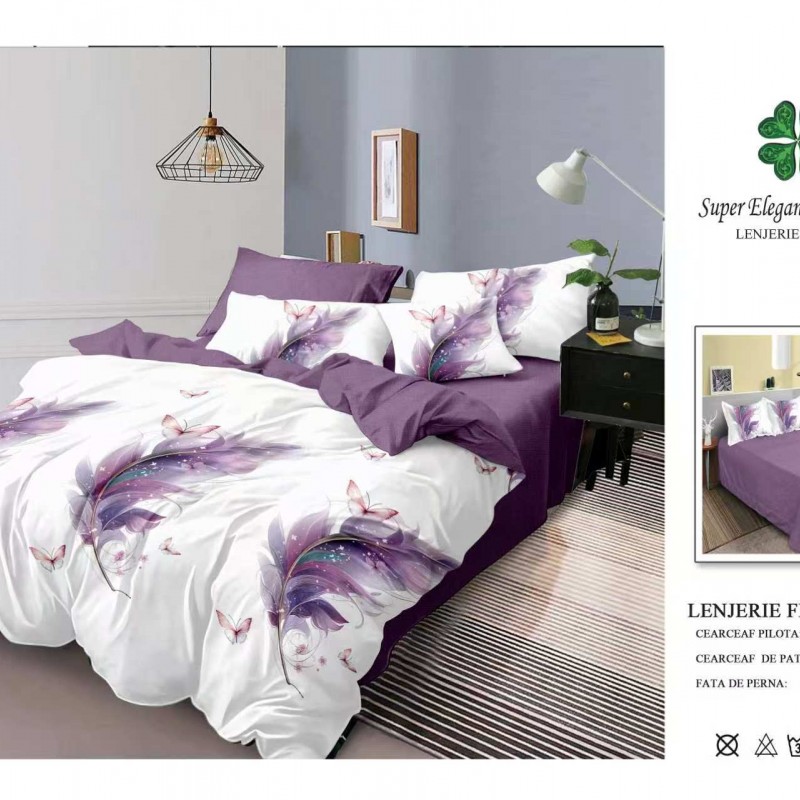  Lenjerii de pat finet gros 6 piese  LN48