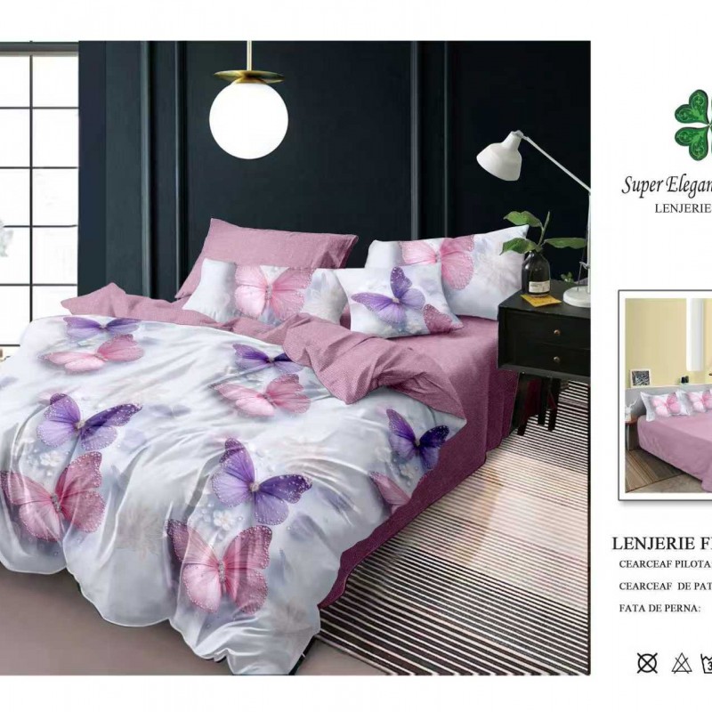  Lenjerii de pat finet gros 6 piese  LN46