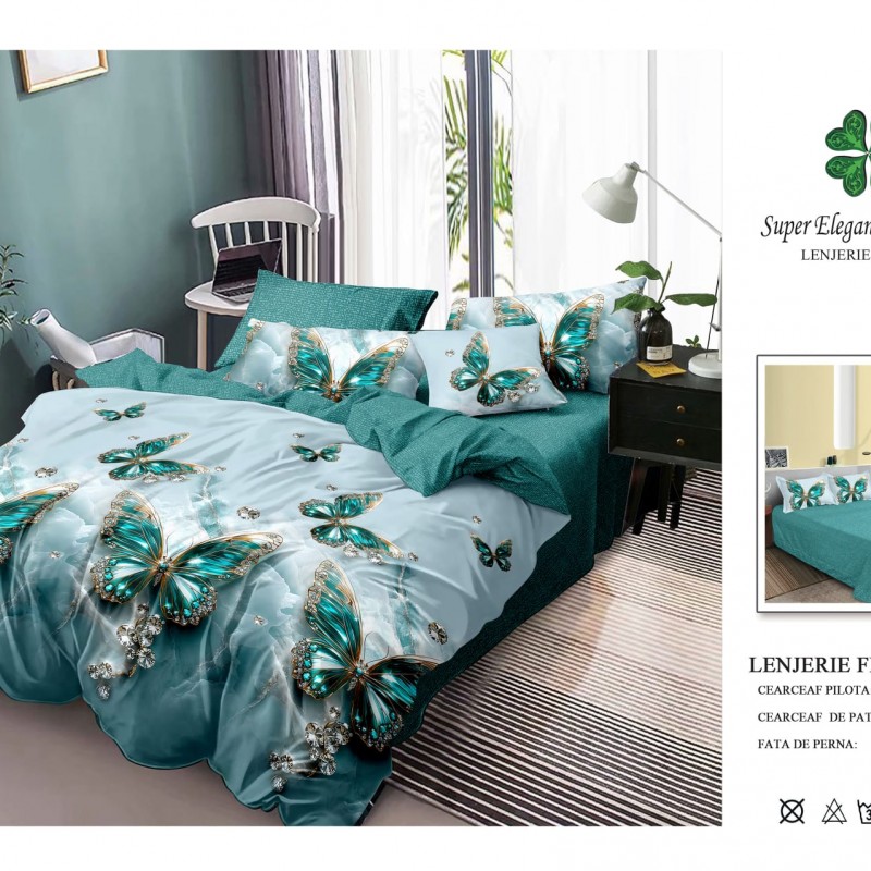  Lenjerii de pat finet gros 6 piese  LN45