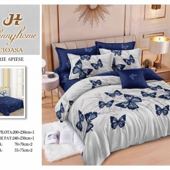 Lenjerii de pat finet gros 6 piese  ABF454