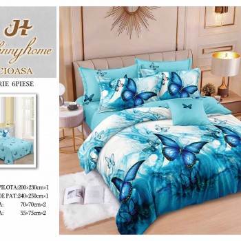 Lenjerii de pat finet gros 6 piese  ABF453  Lenjerii de pat finet gros 6 piese  ABF453