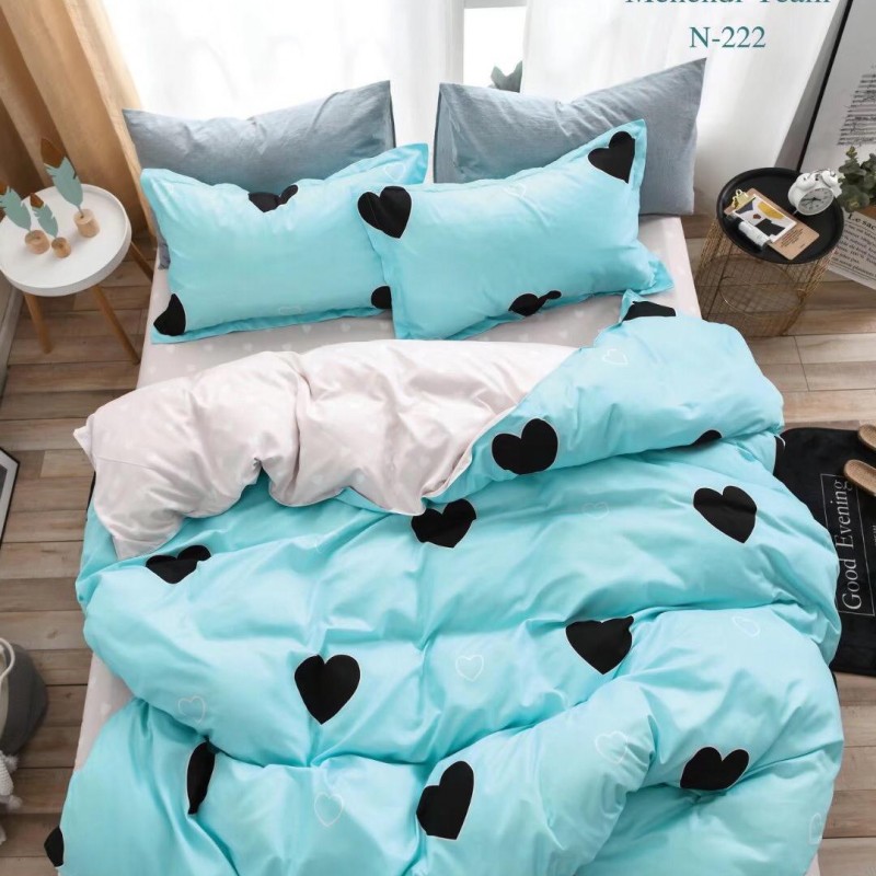 Lenjerii 4 piese bumbac satinat COD ABB15 Lenjerii 4 piese bumbac satinat COD ABB15
