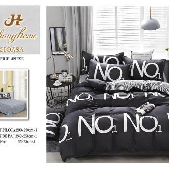 Lenjerii 4 piese bumbac satinat COD ABBA28 Lenjerii 4 piese bumbac satinat COD ABBA28