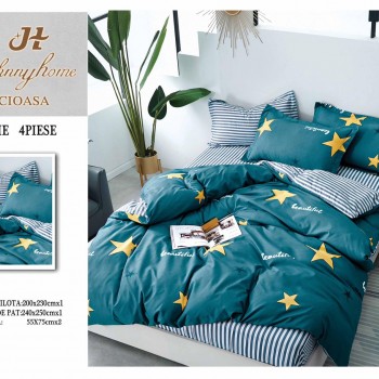 Lenjerii 4 piese bumbac satinat COD ABB34 Lenjerii 4 piese bumbac satinat COD ABB34