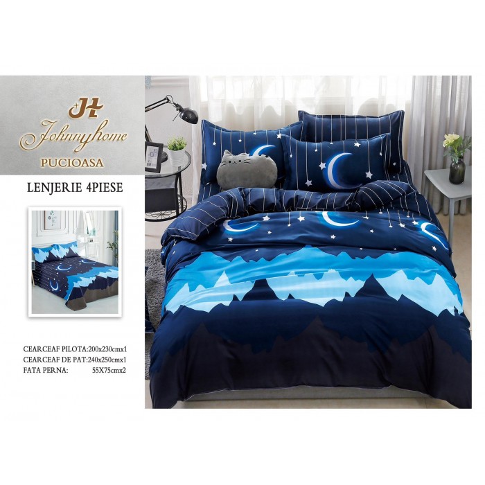 Lenjerii 4 piese bumbac satinat COD ABB43
