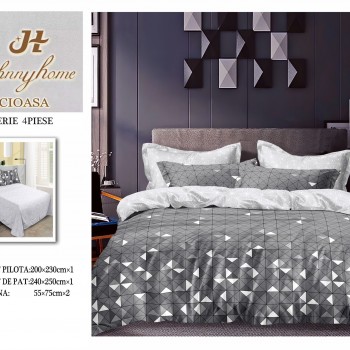 Lenjerii 4 piese bumbac satinat COD ABB45 Lenjerii 4 piese bumbac satinat COD ABB45