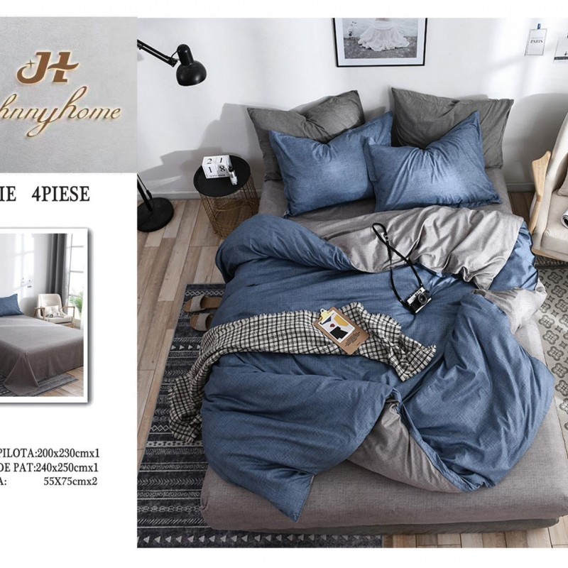 Lenjerii 4 piese bumbac satinat COD ABB47 Lenjerii 4 piese bumbac satinat COD ABB47