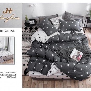 Lenjerii 4 piese bumbac satinat COD ABB48 Lenjerii 4 piese bumbac satinat COD ABB48