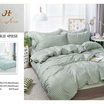 Lenjerii 4 piese bumbac satinat COD ABB55 Lenjerii 4 piese bumbac satinat COD ABB55