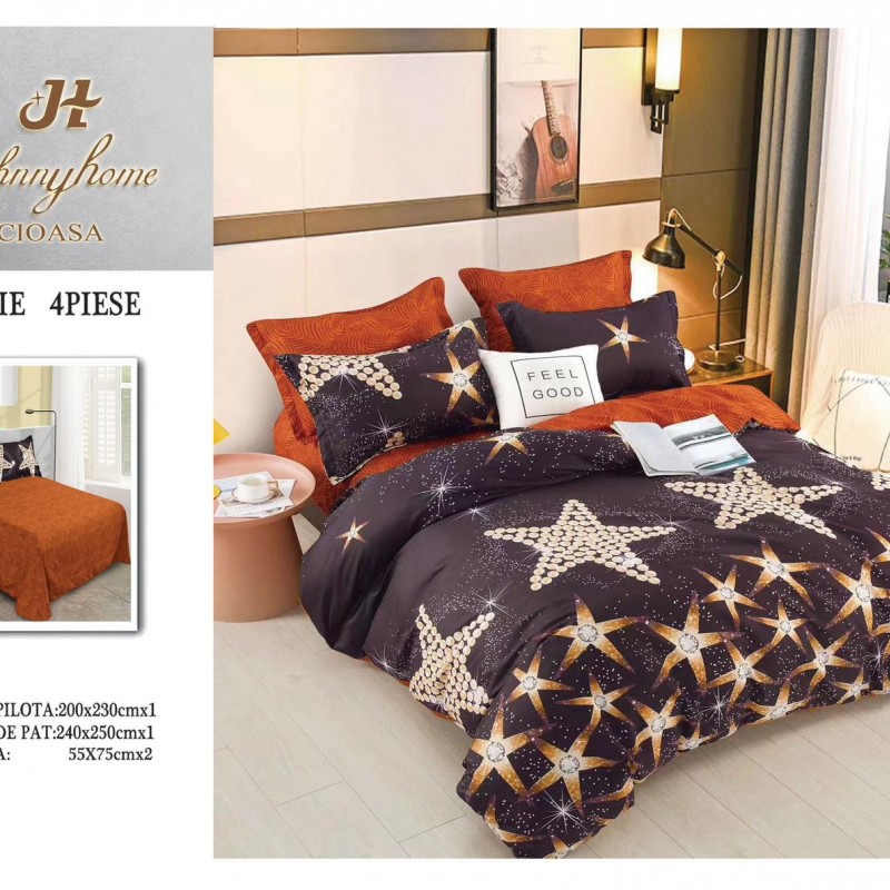 Lenjerii 4 piese bumbac satinat COD ABB59
