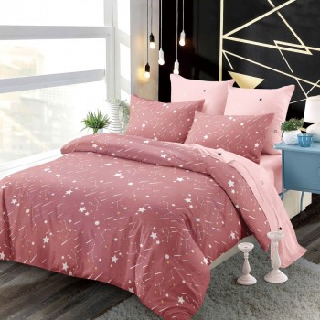  Lenjerii de pat finet gros 6 piese Cearceaf cu Elastic ABF239