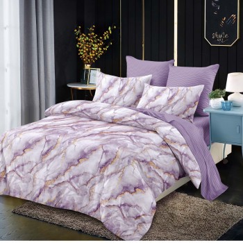  Lenjerii de pat finet gros 6 piese Cearceaf cu Elastic ABF240