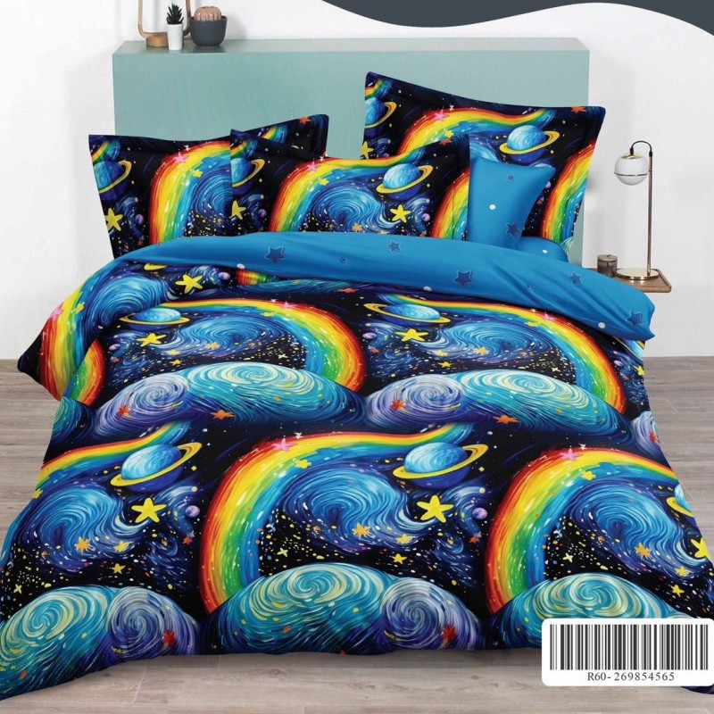  Lenjerii de pat finet gros 6 piese  ABF420