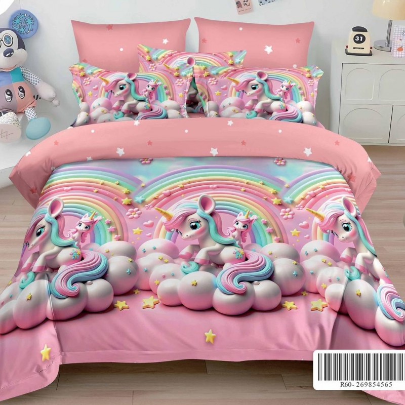  Lenjerii de pat finet gros 6 piese  ABF384