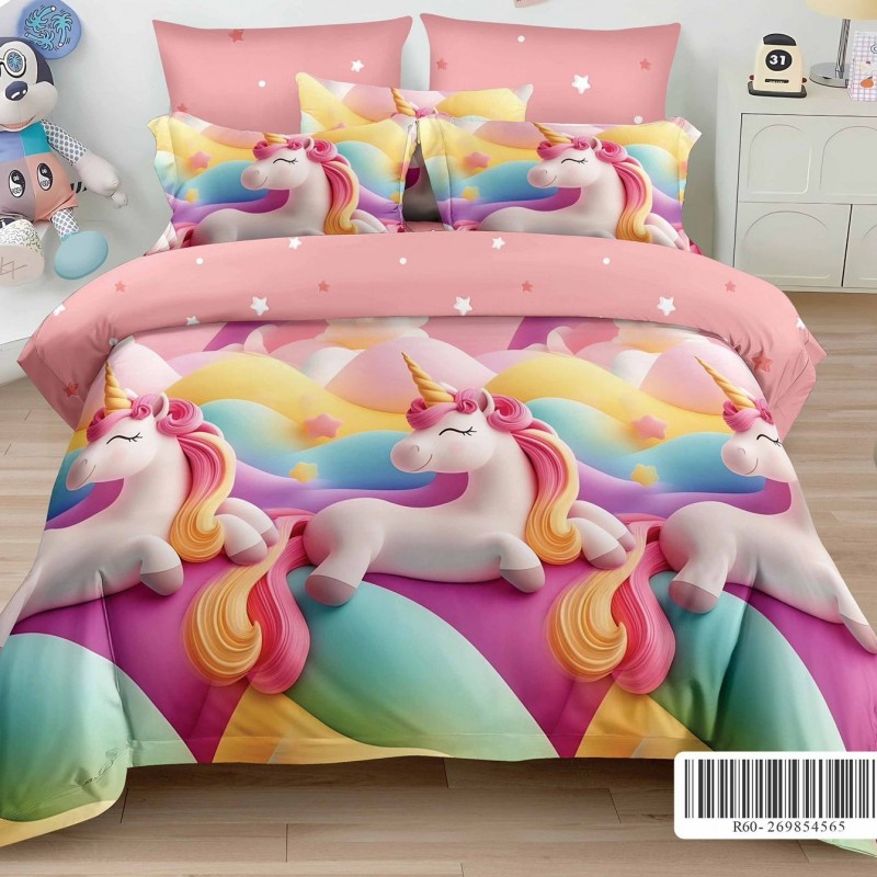  Lenjerii de pat finet gros 6 piese  ABF246