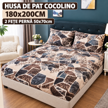 Husa de pat cocolino 3 piese COD HOC04