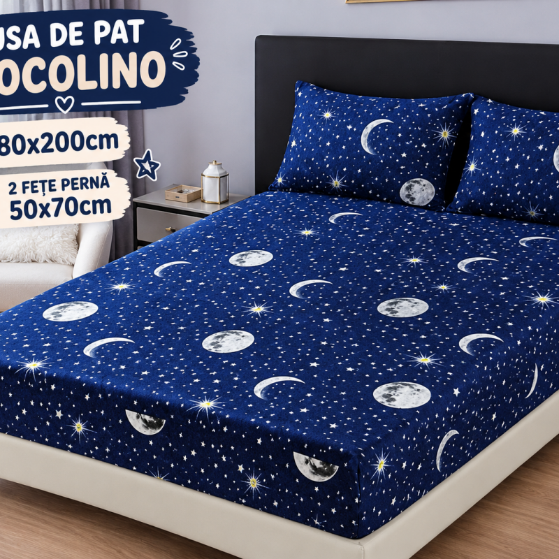Husa de pat cocolino 3 piese COD HOC05