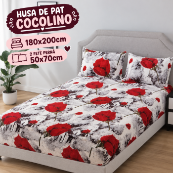 Husa de pat cocolino 3 piese COD HOC10