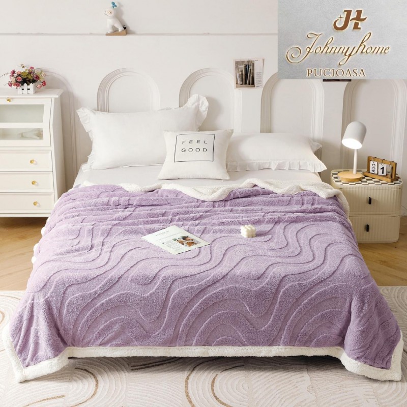 Patura cocolino cu blanita COD FTB06 Patura cocolino cu blanita COD FTB06