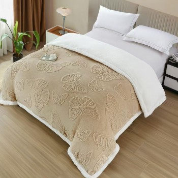 Patura cocolino cu blanita si fermoar COD FBB15 Patura cocolino cu blanita si fermoar COD FBB15