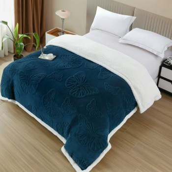 Patura cocolino cu blanita si fermoar COD FBB19 Patura cocolino cu blanita si fermoar COD FBB19