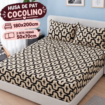 Husa de pat cocolino 3 piese COD HOC12