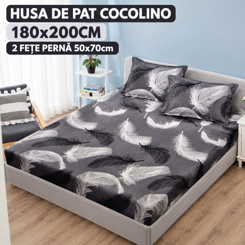 Husa de pat cocolino 3 piese COD HOC14