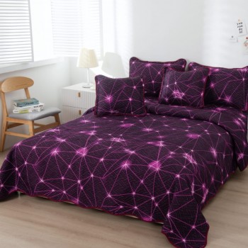 Cuvertura pat dublu din Bumbac Finet, 5 PIESE COD-JEB04 Cuvertura pat dublu din Bumbac Finet, 5 PIESE COD-JEB04