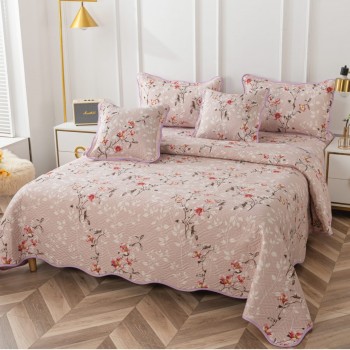 Cuvertura pat dublu din Bumbac Finet, 5 PIESE COD-JEB06 Cuvertura pat dublu din Bumbac Finet, 5 PIESE COD-JEB06