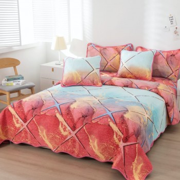 Cuvertura pat dublu din Bumbac Finet, 5 PIESE COD-JEB20 Cuvertura pat dublu din Bumbac Finet, 5 PIESE COD-JEB20