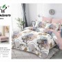  Lenjerii de pat finet gros 6 piese Cerarceaf cu Elastic ABF645