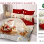 Lenjerii de pat finet gros 6 piese model craciun COD CHR07