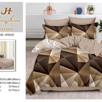 Lenjerii de pat finet gros 6 piese  ABF441  Lenjerii de pat finet gros 6 piese  ABF441
