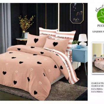 Lenjerii de pat finet gros 6 piese  ABF439  Lenjerii de pat finet gros 6 piese  ABF439