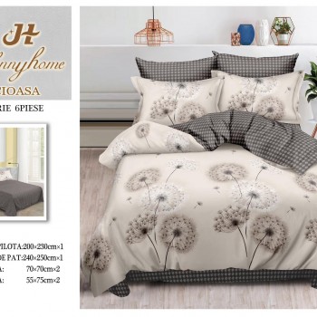  Lenjerii de pat finet gros 6 piese  ABF438