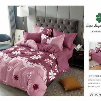 Lenjerii de pat finet gros 6 piese  ABF432  Lenjerii de pat finet gros 6 piese  ABF432