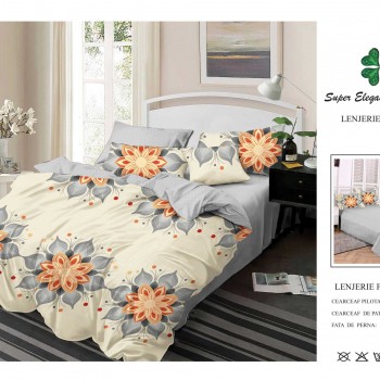  Lenjerii de pat finet gros 6 piese  ABF429