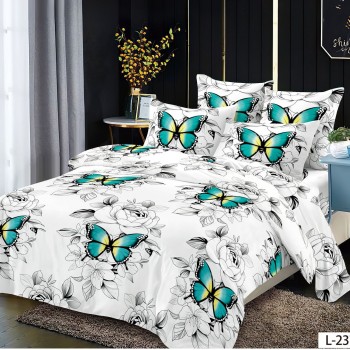 Lenjerii de pat finet gros 6 piese  ABF386  Lenjerii de pat finet gros 6 piese  ABF386