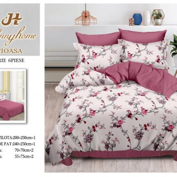 Lenjerii de pat finet gros 6 piese  ABF300  Lenjerii de pat finet gros 6 piese  ABF300