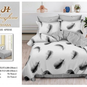 Lenjerii de pat finet gros 6 piese  ABF293  Lenjerii de pat finet gros 6 piese  ABF293