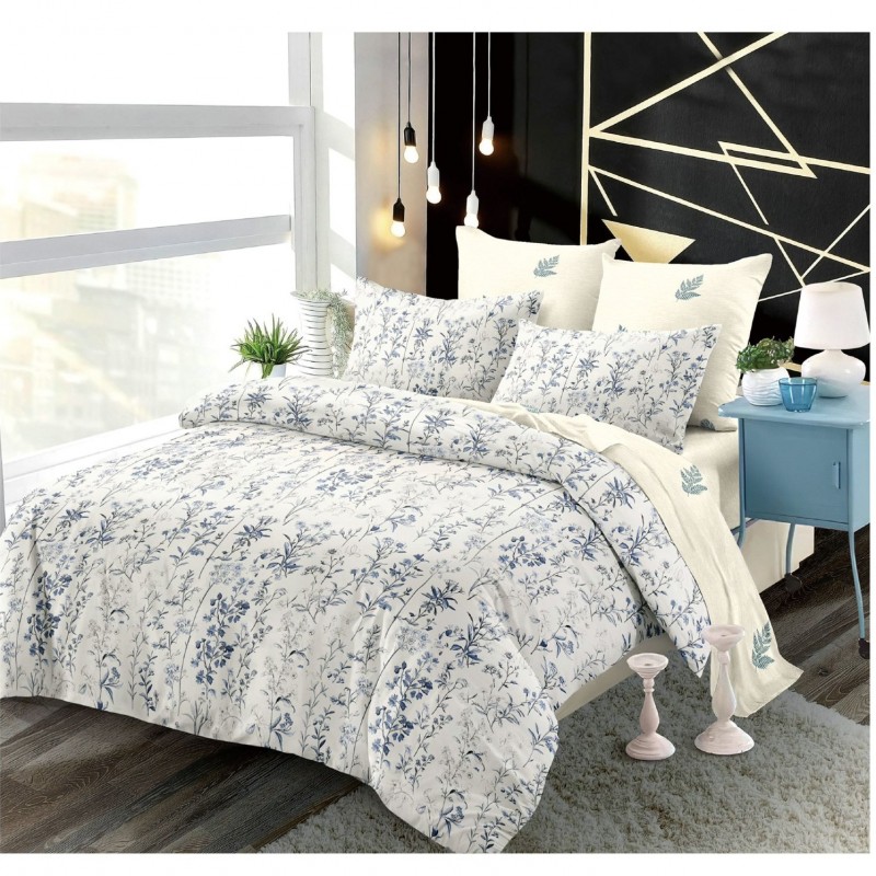 Lenjerie finet 6 piese Cearceaf cu Elastic EST15